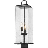 Sana 3 Light Outdoor Post Mount 26.25 x 8.25 In by Z-Lite - 592PHBS-BK