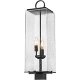 Sana 3 Light Outdoor Post Mount 26.25 x 8.25 In by Z-Lite - 592PHBS-BK