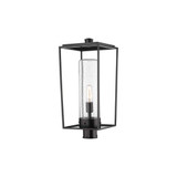 Sheridan 1 Light Outdoor Post Mounted Fixture 22.5 x 10 by Z-Lite - 594PHBR-BK
