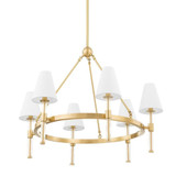 Janelle 6 Light Large Chandelier by Mitzi - H630806-AGB