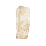 Alabaster Rocks 1 Light Wall Sconce 14 Inch Tall by Justice Design - ALR-5135