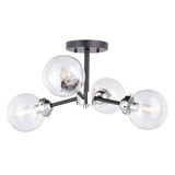 Orbit 4 Light 25.75 Inch Wide Semi Flush Mount by Vaxcel - C0133