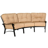 Cortland 104 Inch Cushion Crescent Sofa by Woodard - 4Z0464
