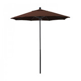 7.5 Foot Fiberglass Manual Lift Round Market Umbrella by CA Umbrella - EFFO758