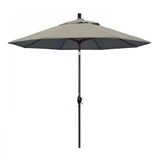 9 Foot Aluminum Crank Lift Round Market Umbrella by CA Umbrella - GSPT908-O
