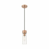 Boreas 1 Light Cord Hung Mini Pendant 10 Inch Tall by Innovations - 617-1P-G617-8