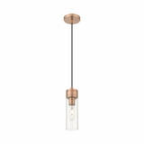 Boreas 1 Light Cord Hung Mini Pendant 10 Inch Tall by Innovations - 617-1P-G617-8