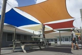 Premium 12 Foot Square Commercial Grade Shade Sail by Custom Shade Sails - CSS12S