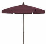 7.5 Foot Aluminum Manual Lift Hexagon Market Umbrella by Fiberbuilt - 7GPU