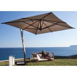 10 Foot Aluminum Easy Lift Square Cantilever Umbrella by FIM - P24