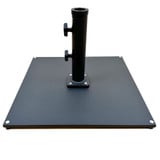 Steel Plate 85 lb. Square Base by Galtech International - 086sq