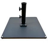 Steel Plate 85 lb. Square Base by Galtech International - 086sq