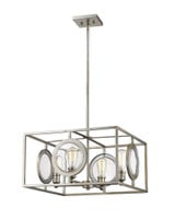 Port 4 Light Pendant 21.75 Inch Wide by 11 Inch High by Z-Lite - 448-20