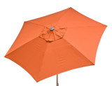 8.5 Foot Aluminum Manual Lift Round Market Umbrella by Destination Gear - 120D