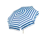 6 Foot Beach Pole Manual Lift Round Market Umbrella by Destination Gear - 132BP