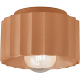 Radiance 1 Light 8 Inch Wide Flush Mount by Justice Design - CER-6183