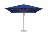 8.5 x 12 Foot Bamboo Pulley Lift Rectangle Market Umbrella by Bambrella - 2-5-3-5m REC-L
