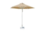 9 Foot Aluminum Crank Lift Round Market Umbrella by Bambrella - 2-7mR-SA