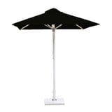 6.5 Foot Aluminum Pulley Lift Square Market Umbrella by Bambrella - 2-0m SQ-SA
