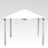 11 Foot Aluminum Manual Lift Square Pavilion by Bambrella - 3-4mSQ-HA-co