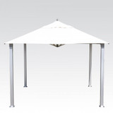 11 Foot Aluminum Manual Lift Square Pavilion by Bambrella - 3-4mSQ-HA-co