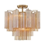Addis 4 Light 17.75 Inch Wide Flush Mount by Crystorama - ADD-300_CEILING