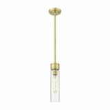 Boreas 1 Light Stem Hung Mini Pendant 13 Inch Tall by Innovations - 617-1S-G617-11