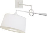 Real Simple 1 Light Swing Arm Wall Mount 15 Inch Tall by Robert Abbey - 1809