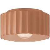Radiance 1 Light 10 Inch Wide Medium Gear Flush Mount by Justice Design - CER-6185