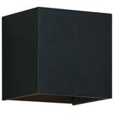 Vex 5 9.2W 1 3000K LED Light Outdoor Wall Lantern by Visual Comfort Modern - 700OWVEX9304BDOUNV