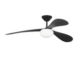 Drape Smart 58 LED 3 Blade Ceiling Fan with Light Kit by Generation - 3DPSM58