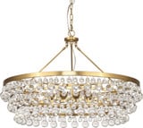 Bling 6 Light Oversized Chandelier by Robert Abbey - 1004