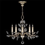 Crystal Laurel 5 Light Large Round Chandelier by Fine Art - 753040ST