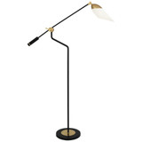 Ferdinand 1 Light Floor Lamp 12 Inches and 61 Inches Tall by Robert Abbey - 1211