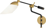 Ferdinand 1 Light Swing Arm Wall Light by Robert Abbey - 1212