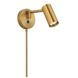 Stanly 1 Light Swing Arm Wall Sconce by Dainolite - STY-91WSPT