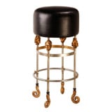 Armory Tall Bar Stool 31 Inch Tall and 15 Inch Wide by Lucas and McKearn - SI1050