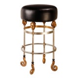 Armory Short Bar Stool 26 Inch Tall and 15 Inch Wide by Lucas and McKearn - SI1051