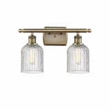 Bridal Veil 2 Art Deco Light Vanity Light by Innovations - 516-2W-G559-5