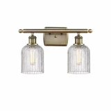 Bridal Veil 2 Art Deco Light Vanity Light by Innovations - 516-2W-G559-5