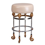 Armory Short Bar Stool 26 Inch Tall and 15 Inch Wide by Lucas and McKearn - SI1051