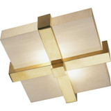 Doughnut 2 Light 16 Inch Wide Flush Mount by Robert Abbey - 139