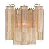 Addis 2 Light Wall Sconce 14.5 Inch Tall and 14.5 Inch Wide by Crystorama - ADD-303