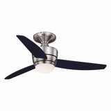 Adrian 1 Light Ceiling Fan 13 Inches Tall and 44 Inches Wide by Vaxcel - F0063