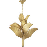 Banana Leaf 12 Light Oversized Chandelier by Varaluz - 901C12