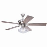 Huntley 1 Light Ceiling Fan 21.7 Inches Tall and 52 Inches Wide by Vaxcel - F0067