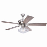 Huntley 1 Light Ceiling Fan 21.7 Inches Tall and 52 Inches Wide by Vaxcel - F0067