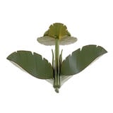 Banana Leaf 3 Light 24 Inch Wide Semi Flush Mount by Varaluz - 901S03
