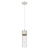 Bolivar 1 Light Cord Hung Pendant 4.75 Inch X 12 Inch Tall by Innovations - 428-1P-G428-12