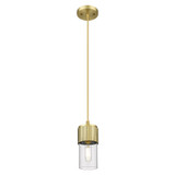 Bolivar 1 Light Cord Hung Pendant 4.75 Inch and 7 Inch Tall by Innovations - 428-1P-G428-7